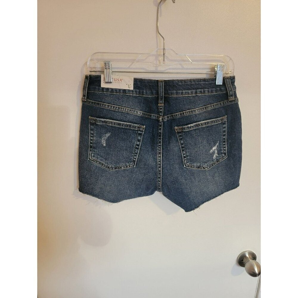 Just USA NWT Denim Juniors Large Shorts Msrp $42 Rockabilly Cowgirl Festival Nwt